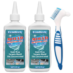 Mould Remover Gel, Household Mould and Mildew Remover and Cleaner for Black Washing Machine, Kitchen, Bathroom Sink, Tile, Grout, Stains, 5 fl oz (5