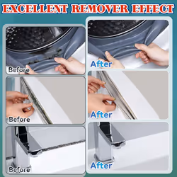 Mould Remover Gel, Household Mould and Mildew Remover and Cleaner for Black Washing Machine, Kitchen, Bathroom Sink, Tile, Grout, Stains, 5 fl oz (5