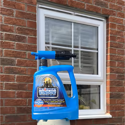 Wet & Forget Window Exterior Glass Cleaner, Streak-Free, No Scrubbing, Ready to Use Formula, 2 Litre