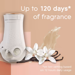 Glade Plug in Air Freshener Refill, Electric Scented Oil Room Air Freshener, Vanilla Blossoms, 6 Refills (6 x 20ml)