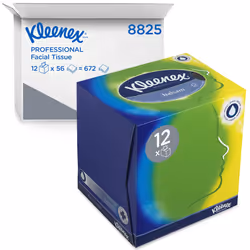 Kleenex Facial Tissue Box, 3-Ply Soft, Strong, and Absorbent, Fragrance-Free, Aloe Vera & Calendula Infused, FSC Certified, 1 ...