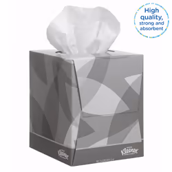 Kleenex facial tissue Box 8834 - soft, strong and absorbent - 12 x 88 (1056 facial tissues) white, 2-ply, fragrance-free