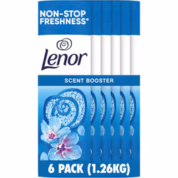 Lenor Laundry Perfume In-Wash Scent Booster 6 Packs x 210g - Spring Awakening, Lasting Freshness for Up to 12 Weeks