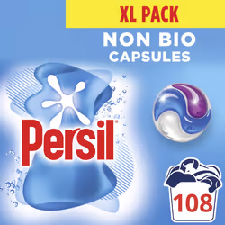 Persil Non Bio 3 in 1 Washing Capsules laundry capsules gentle next to sensitive skin for outstanding stain removal in quick ...