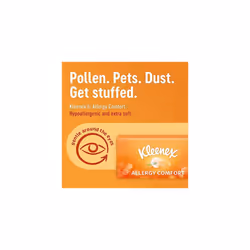 Kleenex Allergy Comfort Pocket Pack Tissues, 60 Pocket Packs