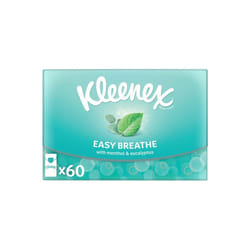Kleenex Easy Breathe Pocket Pack Tissues, 60 Pocket Packs