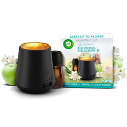 Air Wick Essential Mist Diffuser Kit, Morning Meadow by Stacey Solomon, 1 Device & 1 refill (20ml), Natural Essential Oils, Last up to 45 days, Air