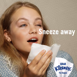 Kleenex Original Tissues - 12 Boxes (768 Tissues Total)