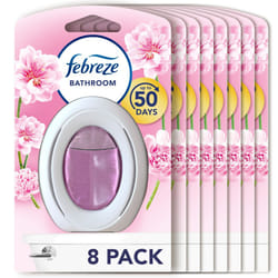 Febreze Bathroom Air Freshener, Odour Fighter, Blossom & Breeze, Febreze Air Fresheners, 8 Items