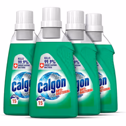 Calgon Antibacterial Washing Machine Cleaner and Limescale Remover, Water Softener Gel, Helps to Maintain your Washing Machin ...