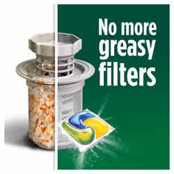 Fairy Platinum Plus All-In-1 Dishwasher Tablets, Bulk Pack- 74 Pods, Lemon, With Greasy Filter & Rinse Aid Action