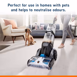 Vax Platinum Professional 4L Carpet Cleaner Solution, Stain Remover Shampoo, Rose Burst Scent, Neutralises Pet Odours, 1-9-142060, Charcoal