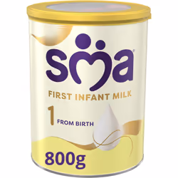 SMA First Infant Baby Milk Powder Formula , from birth , 800 g (Pack of 1)