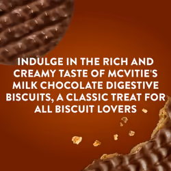 McVitie's Milk Chocolate Digestive Twin Pack, 532 g (Pack of 6)