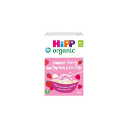 HiPP Organic Summer Berry Multigrain Porridge Baby Cereal 10+ Months (4X 200g)