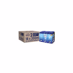 Aptamil 2 Follow On Baby Milk Ready to Use Liquid Formula, 6-12 Months, 200 ml, (Pack of 18)