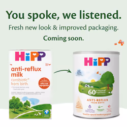 HiPP Anti Reflux Baby Milk Powder Formula, Food for Special Medical Purposes, From birth 800g (Pack of 4)