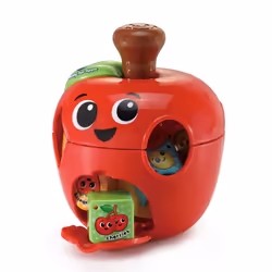 VTech Sorting Fun Apple, Shape Sorter, Educational Learning Toy, Birthday Gift for Kids aged 1, 2, 3 years