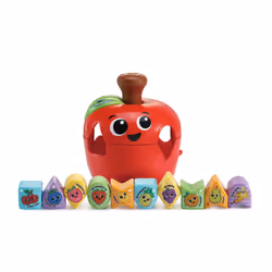 VTech Sorting Fun Apple, Shape Sorter, Educational Learning Toy, Birthday Gift for Kids aged 1, 2, 3 years
