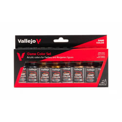 Vallejo Game Metallic Color Set, 17 ml (Pack of 8)