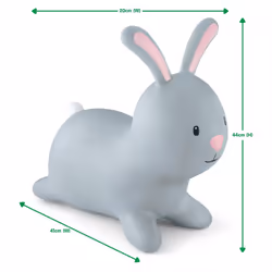Early Learning Centre Hop Along Rabbit For Children From 1 Year Bouncy Hopper Hopping Bunny Toy Hop Little Bunnies Kids Baby Gift Outdoor Indoor Pop
