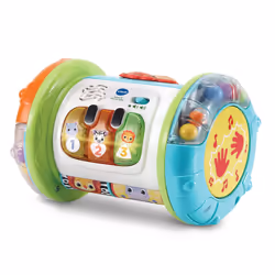 VTech Baby Explore & Discover Roller, Interactive Baby Toy with Gears, Rollers, Beads, Lights & Music, Roll & Push Gift for I ...