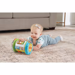 VTech Baby Explore & Discover Roller, Interactive Baby Toy with Gears, Rollers, Beads, Lights & Music, Roll & Push Gift for Infants 6, 9, 12 months +,