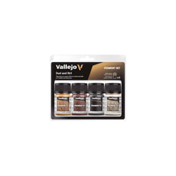 AV Vallejo Pigments Set - Dust & Dirt, 35 ml (Pack of 4)