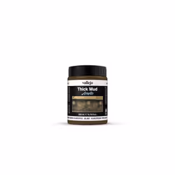 AV Vallejo Weathering Effects 200ml - European Thick Mud, VAL26807