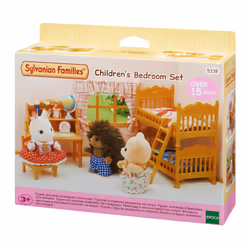 Sylvanian Families Children's Bedroom Set - dollhouse furniture 5338