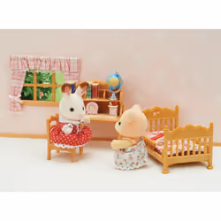 Sylvanian Families Children's Bedroom Set - dollhouse furniture 5338