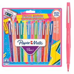 Paper Mate Flair Felt Tip Pens | Medium Point (0.7 mm) Marker Pens | Assorted Retro Colouring Pens | For Kids & Adult Colouri ...