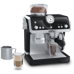 Casdon De'Longhi Toys. Barista Coffee Machine. Toy Kitchen Playset for Kids with Moving Parts, Realistic Sounds and Magic Coffee Reveal. For Children