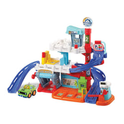 VTech Toot-Toot Drivers Fix & Fuel Garage, Car Tracks Kids With Lights And Sounds, Musical Toy, Suitable Boys & Girls 12 Months, 2, 3, 4 + Years,