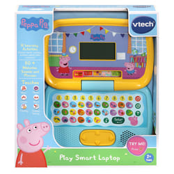 VTech Peppa Pig: Play Smart Laptop | Interactive Learning Laptop for Kids with Letters & Numbers | Suitable for Boys & Girls 2, 3, 4, 5 and 6 Years,