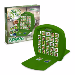 Top Trumps World Football Stars Match The Crazy Cube Game Green, play with Messi, Ronaldo, Harry Kane, travel board game, gif ...