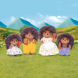 Sylvanian Families Hedgehog Family - dollhouse playset 4018