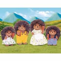 Sylvanian Families Hedgehog Family - dollhouse playset 4018