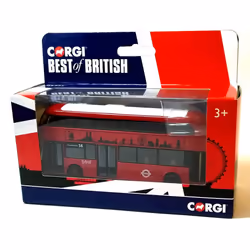Corgi GS89202 Best of British New Routemaster For London Model, Red,13.4 x 17.2 x 6.2 cm; 244.5 Grams