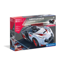 Clementoni- Science Museum Mechanics Hypercar Kit for Kids & Adults: Build Your Own Racing Car (8 Years+)