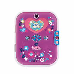 VTech Purple Secret Safe Diary Light Show, Interactive Girls Diary, Secret Diary for Girls with Face Recognition, Photos & Mo ...