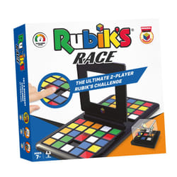 Ideal | Rubik's Race game: The ultimate 2 player Rubik's Challenge! | Two player Family Games | For 2 Players | Ages 7+