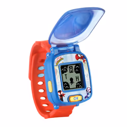 VTech 554303 Spidey and His Amazing Friends: Spidey Learning Watch, Educational Learning Clock Toy, Suitable for Boys and Girls 2, 3 4, 5 Years, Red