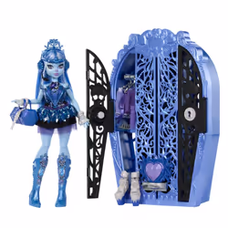 Monster High Skulltimate Secrets Doll & Accessories Set, Monster Mysteries Abbey Bominable with Dress-Up Closet & 19+ Surpris ...
