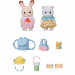 Sylvanian Families - 5747 Nursery Friends - Walk Along Duo - Dollhouse Playsets