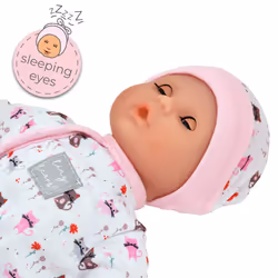John Adams | Tiny Tears - Teeny Baby - 30cm soft bodied doll: One of the UK's best loved doll brands! | Nurturing Dolls | Ages 10m+