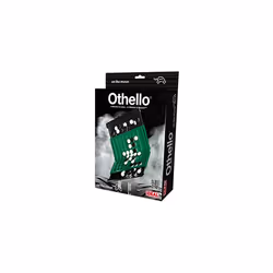 Ideal John Adams Othello On the Move travel game: A minute to learn a lifetime to master Family Strategy Game For 2 Players Ages 7+, Multicolor