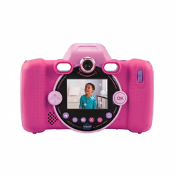 VTech KidiZoom Duo FX, Kids Camera with Colour Screen, 8MP, Photos, Selfies & Videos, AR Filters, 20 games, 75 photo & video effects, filters &