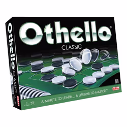IDEAL | Othello Classic Game: A minute to learn? a lifetime to master! | Family Strategy Game | For 2 Players | Ages 7+