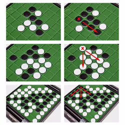 IDEAL | Othello Classic Game: A minute to learn? a lifetime to master! | Family Strategy Game | For 2 Players | Ages 7+